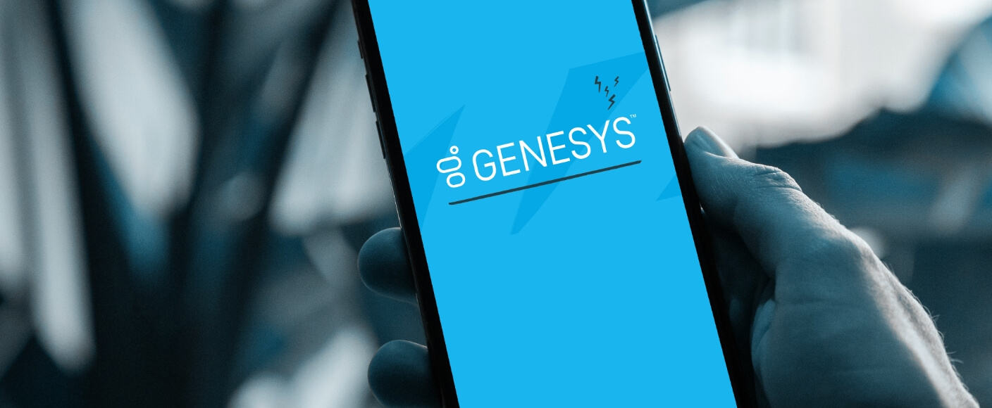 phone with genesys graphic