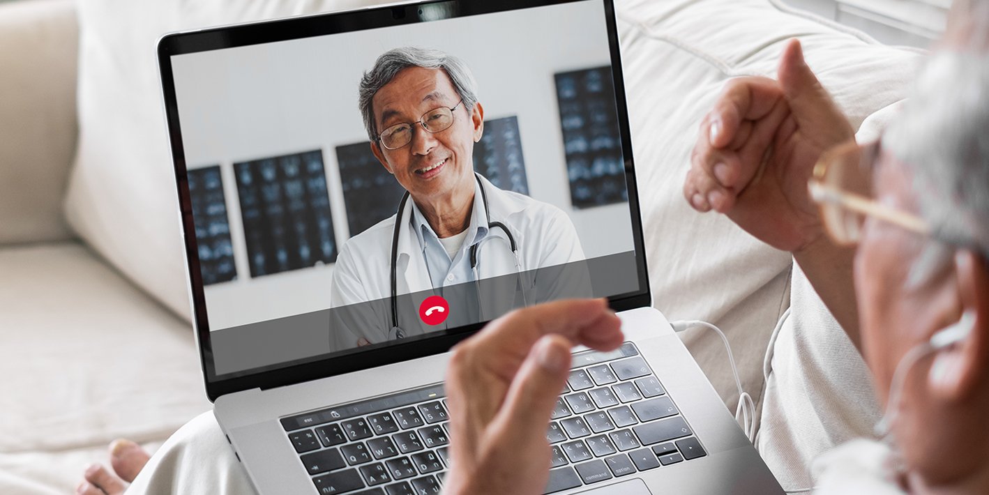 telehealth visit using advanced digital technologies for healthcare