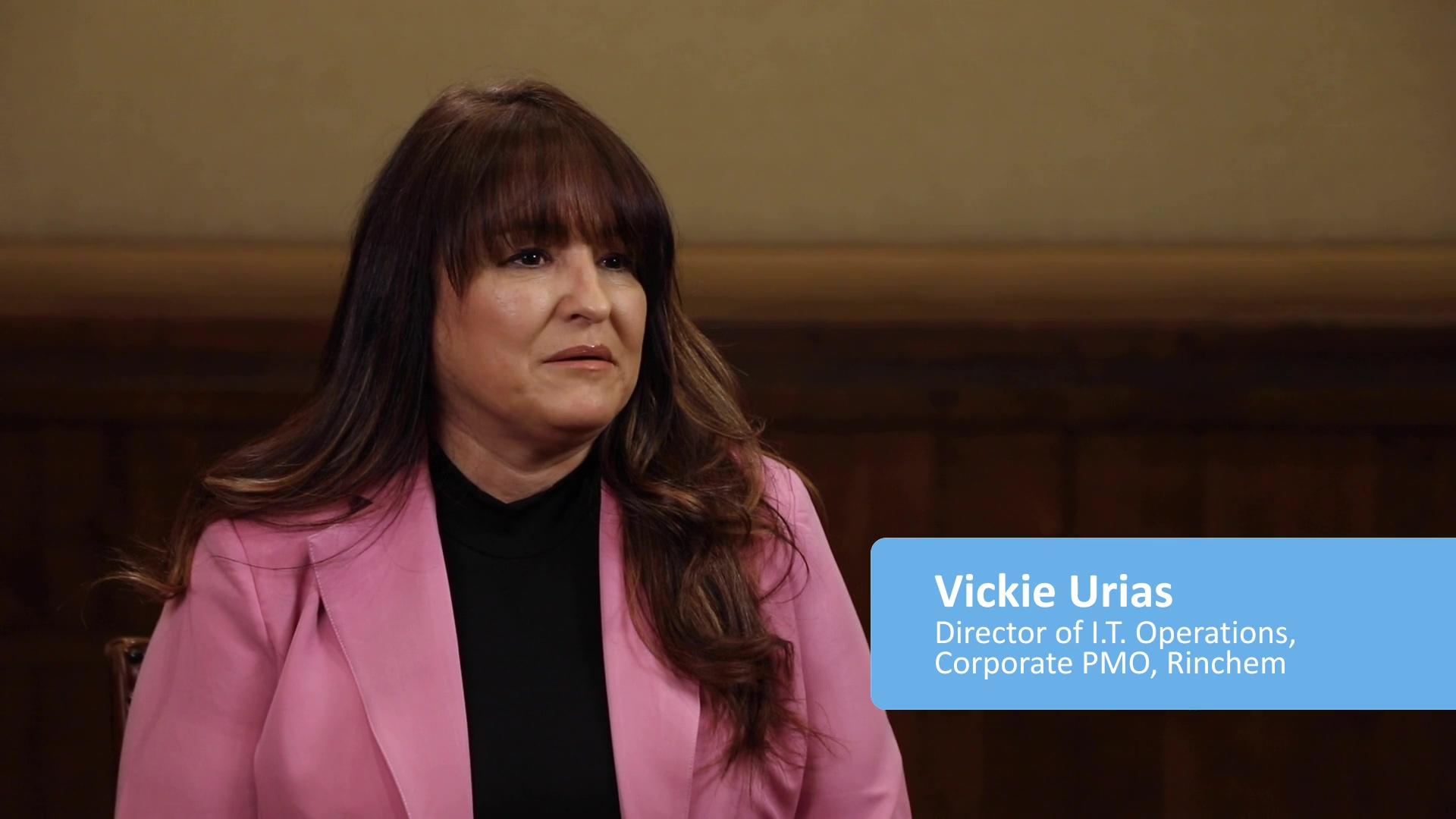 Vickie Urias, Director of IT Operations, Rinchem